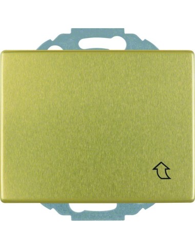 Arsys Gniazdo SCHUKO z pokrywą z podwyższoną ochroną styków, złoty 47570002 Berker Hager