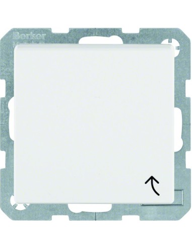 S.1/B.3/B.7 Gniazdo SCHUKO z pokrywą, biały 47511909 Berker Hager