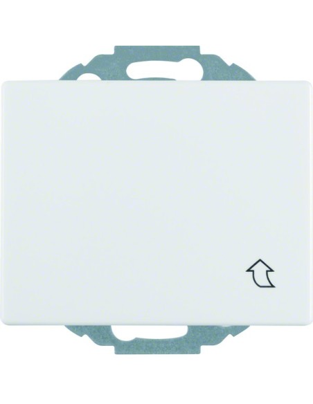 Arsys Gniazdo SCHUKO z pokrywą z podwyższoną ochroną styków, biały 47470069 Berker Hager