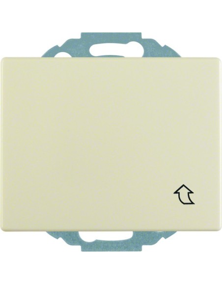 Arsys Gniazdo SCHUKO z pokrywą z podwyższoną ochroną styków, kremowy 47470002 Berker Hager