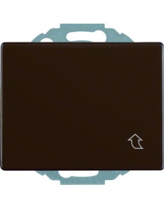 Arsys Gniazdo SCHUKO z pokrywą z podwyższoną ochroną styków, brązowy 47470001 Berker Hager 2