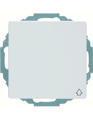 Q.x Gniazdo SCHUKO z pokrywą z podwyższoną ochroną styków, biały, aksamit 47446089 Berker Hager