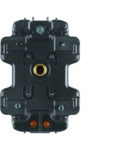 Akcesoria osprzęt Wkładka jarzeniowa LED seryjna ze stykiem neutralnym, mechanizm, czarny 1680 Berker Hager 2