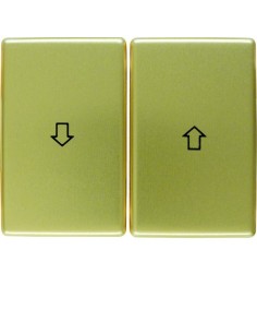 Arsys Klawisze z nadrukiem symbolu "strzałka", złoty 14340102 Berker Hager 2