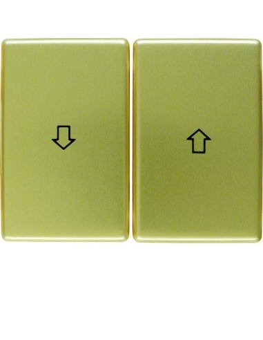 Arsys Klawisze z nadrukiem symbolu "strzałka", złoty 14340102 Berker Hager