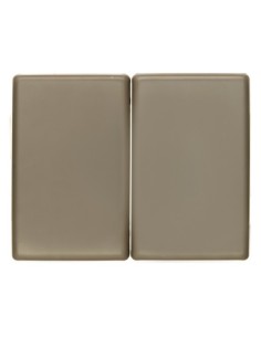 Arsys Klawisze, jasny brąz, metal  14340001 Berker Hager 2