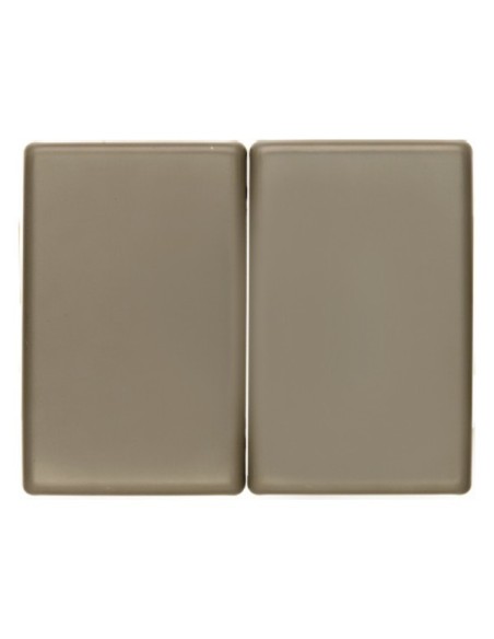 Arsys Klawisze, jasny brąz, metal  14340001 Berker Hager