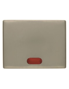 Arsys Klawisz z 5 dołączonymi soczewkami, jasny brąz, metal 14160001 Berker Hager 2