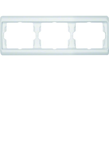 Arsys Ramka 3-krotna pozioma, biały  13730069 Berker Hager