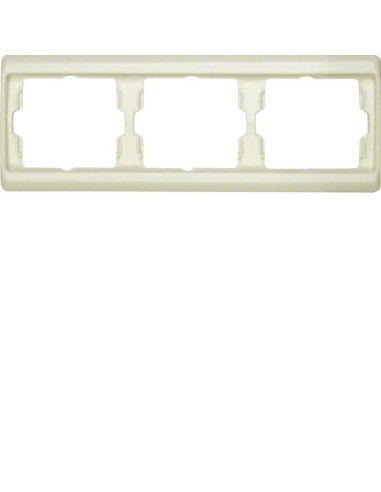 Arsys Ramka 3-krotna pozioma, kremowy  13730002 Berker Hager