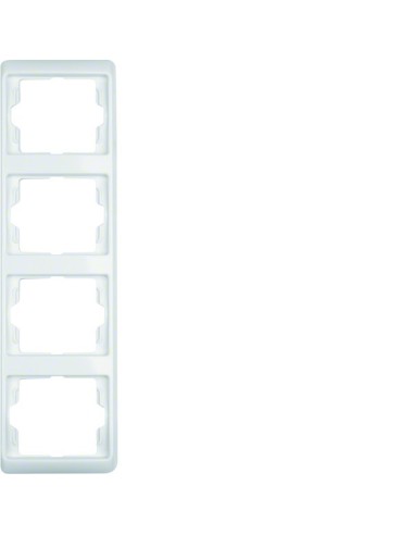 Arsys Ramka 4-krotna pionowa, biały  13430069 Berker Hager