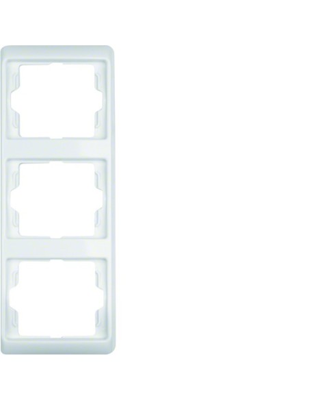 Arsys Ramka 3-krotna pionowa, biały  13330069 Berker Hager