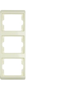 Arsys Ramka 3-krotna pionowa, kremowy  13330002 Berker Hager 2