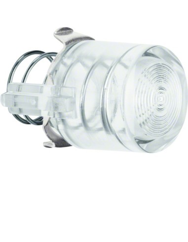 Serie 1930/Glas Przycisk do łącznika i sygnalizatora E10, jasny przezroczysty 122902 Berker Hager