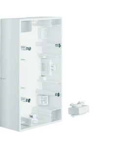 K.1 Puszka natynkowa 2-krotna pionowa, biały 10427009 Berker Hager 2