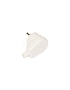 Wtyczka z uziemieniem 16A WB-6 biała WB601 2