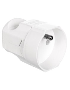 Gniazdo przenośne 16A 2P+Z 250V białe GN-170 2