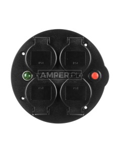 Dekiel XREEL 4xGS BELG/FREN term. wskaźnik IP54 925005