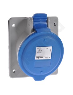 Gniazdo tablicowe 32A 3P 230V niebieskie IP44 P17 TEMPRA PRO 555284