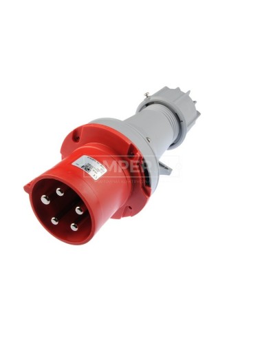 Wtyczka przenośna 63A 5P 400V czerwona IP44 POWER TWIST 0351-6