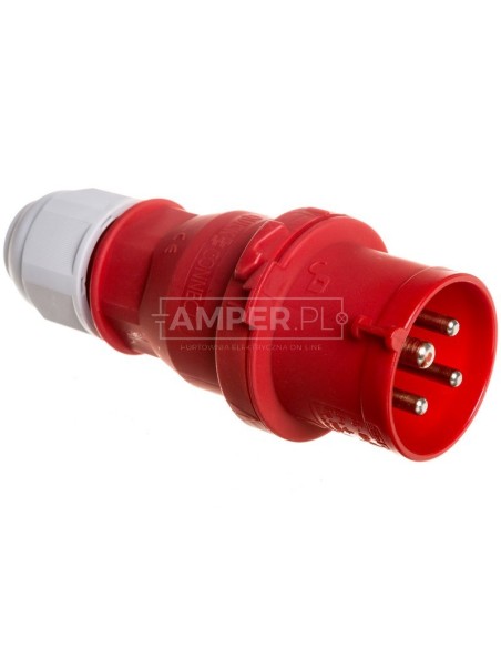 Wtyczka przenośna 16A 4P 400V 6h IP44 MULTI-GRIP Quick-Connect 2130