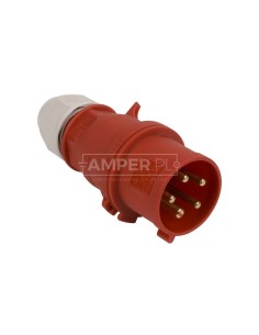 Wtyczka przenośna 32A 5P 400V 6h IP44 MULTI-GRIP Quick-Connect 2148