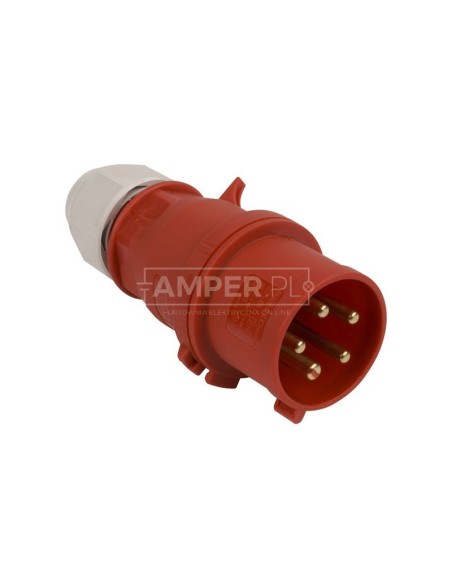 Wtyczka przenośna 32A 5P 400V 6h IP44 MULTI-GRIP Quick-Connect 2148