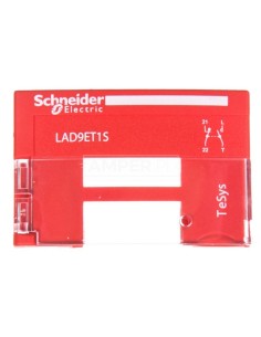 Pokrywa zabezpieczająca do styczników LC1D09-D65 czerwona PREVENTA LAD9ET1S