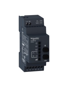 Odbiornik programowalny, 2 przekaźniki, 24..240 V AC/DC, 2 przyc., 6 LEDy ZBRRA