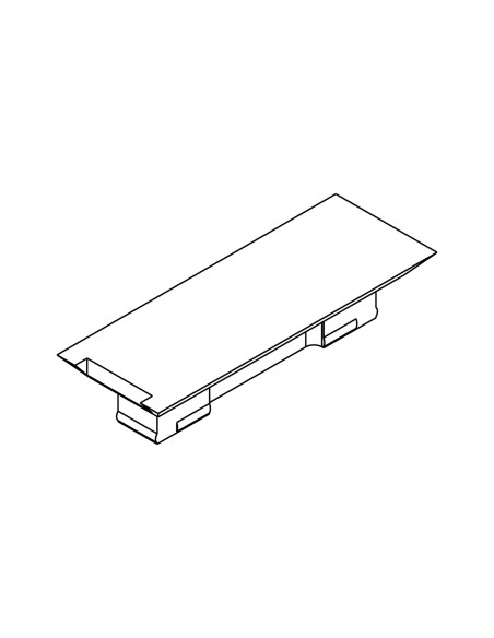 Niebieska wtyczka zaślepiająca dla kontrolera ZB2SZ2