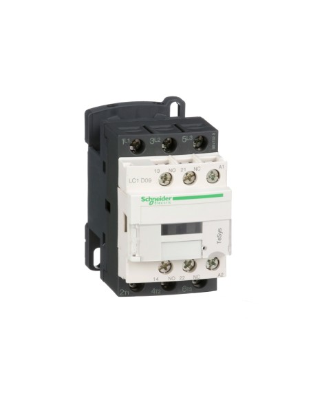Stycznik mocy I 9A [AC-3], styki pom. 1NC+1NO, nap. cewki 480 V AC LC1D09T7