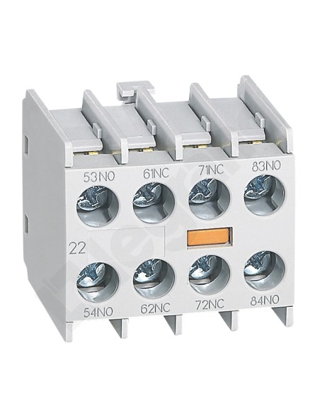 Styk pomocniczy 2Z 2R montaż czołowy CTX3 MINI 417155