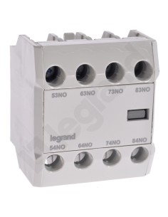 Blok styków pomocniczych 4Z CTX3 3P (9-150A) / 4P (40-135A) 416853