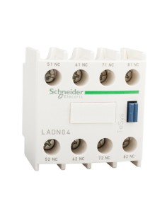 Styk pomocniczy 4R montaż czołowy LADN04