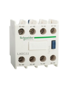 Styk pomocniczy 2Z 2R montaż czołowy LADC22