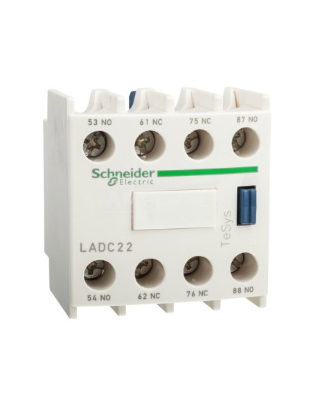 Styk pomocniczy 2Z 2R montaż czołowy LADC22