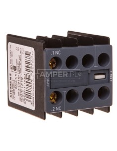 Styki pomocniczne 0Z 1R montaż czołowy 3RH2911-1HA01