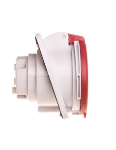 Gniazdo stałe 5P 32A 400V czerwone IP44 PKF32F435 2