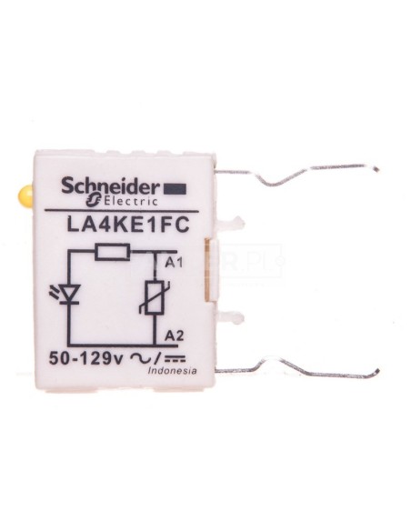 Układ ochronny warystor 50-130V AC/DC ze wskaźnikiem LED LA4KE1FC