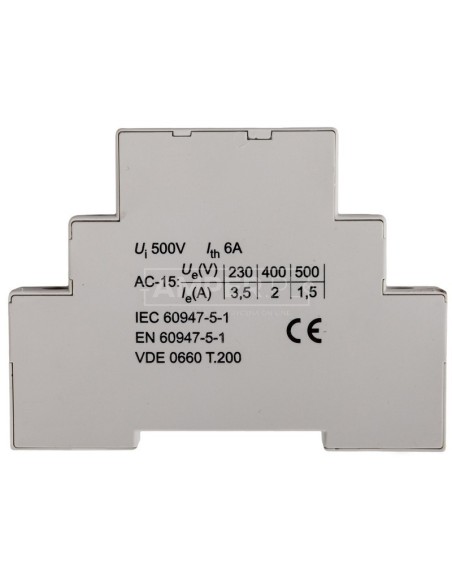 Styk pomocniczy 1Z 1R montaż boczny HS11 004600173