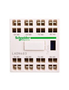 Styk pomocniczy 4Z montaż czołowy LADN403