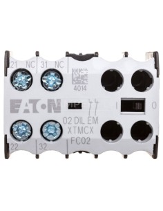 Styk pomocniczy 2R montaż czołowy 02DILEM 010064