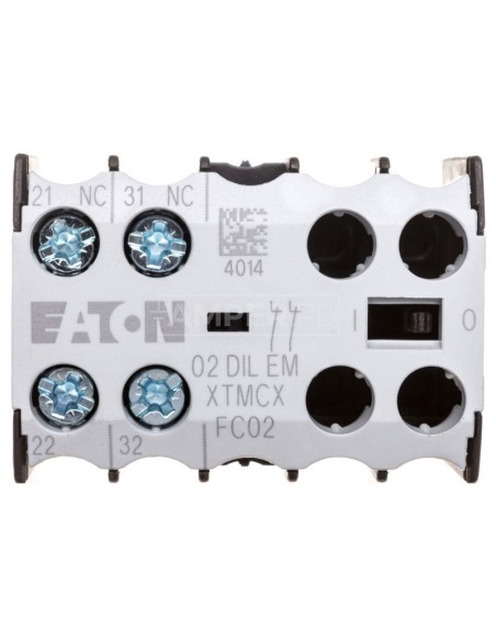 Styk pomocniczy 2R montaż czołowy 02DILEM 010064