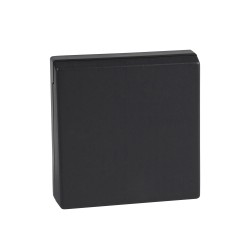 Merten, Płytka centralna System M gniazda 2p+PE Schuko, z klapką antracytowy Merten MTN2340-0414 Schneider