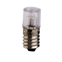 Merten, Akcesoria sygnalizacji świetlna żarówka e10 24VAC/DC 0,65mA biały Merten MTN395100 Schneider