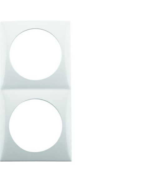 Integro Flow Ramka 2-krotna, biały, połysk 918262519 Berker Hager