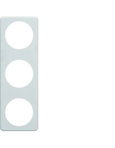 Integro Ramka 3-krotna, biały, połysk  9181919 Berker Hager 2