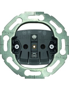 one.platform Mechanizm gniazda z uziemieniem, serie okrągłe, samozaciski 396768 Berker Hager 2