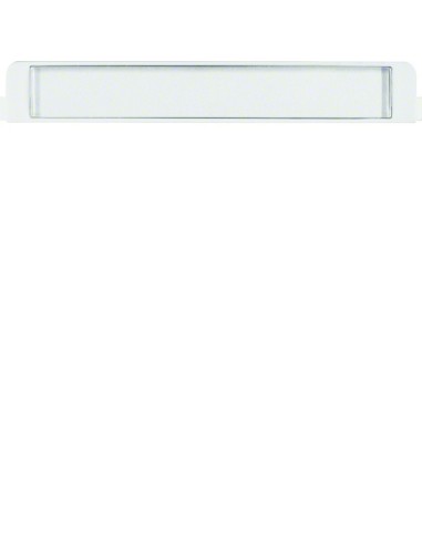 B.Kwadrat Pole opisowe do montażu w pierścieniu oddzielającym, biały 19050069 Berker Hager