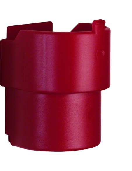 R.classic/Serie 1930/Glas Pierścień dystansujący do nowego typu puszek Kaiser, czerwony 1887 Berker Hager